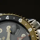 Seiko 5 Sports SKX GMT Automatic Mocha Black Dial Brown Leather Strap Watch For Men - SSK036K1